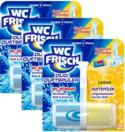 WC FRISCH Duo-Duftspüler 10er Pack Lemon WC Reiniger & WC-Duftstein 10x1 Stück -Küche Zu Hause 025b5857 6577 4594 a226 33564a687d51