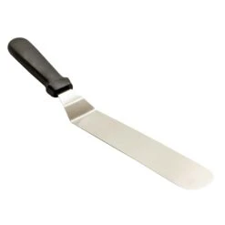 Tortenheber/ Tortenmesser/ Winkelpalette Aus Edelstahl - 25,5 Cm Schwarzer Griff -Küche Zu Hause 20d49707 df55 4479 aa63 c04b65c0c012