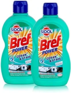 Bref Sidol Ceran & Stahl Reiniger Entfernt Eingebranntes 4x500ml Sauberkeit -Küche Zu Hause 2b2bd8fe 9a7a 4e63 ba91 3f0e5689dbf7