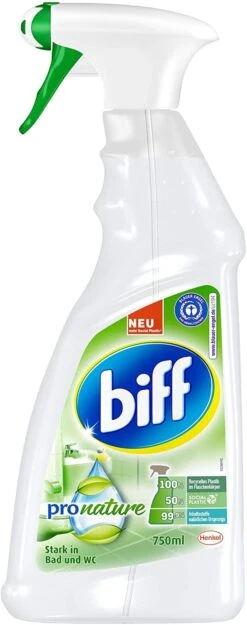 Biff Pro Nature Badreiniger Bad Reiniger Badezimmer Sprühflasche 2x750 Ml -Küche Zu Hause 390d537d d6cf 4708 96a7 13c160bcd7e4
