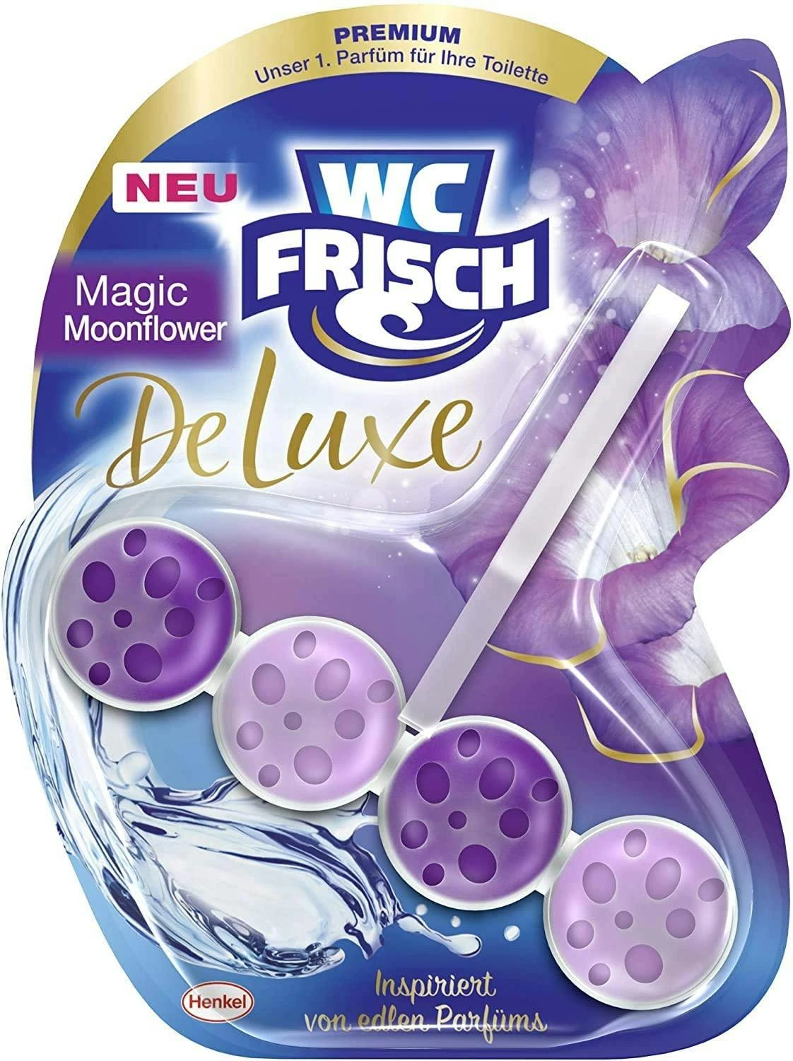 WC-Frisch DeLuxe Magic Moonflower 5x50g WC Reiniger WC Duftspüler Reinigung 4 WC-Frisch DeLuxe Magic Moonflower 5x50g WC Reiniger WC Duftspüler Reinigung - Image 2