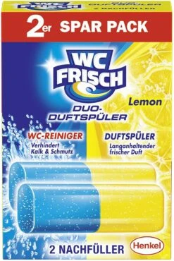 WC FRISCH Duo-Duftspüler 10er Pack Lemon WC Reiniger & WC-Duftstein 10x1 Stück -Küche Zu Hause 4a91e142 fc2d 471b a7d8 293a5f9c2366