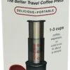 AeroPress Go Coffee Maker Kaffeebereiter, Inkl. 350 Filtern -Küche Zu Hause 50de9602 ef4c 48df 8d4c ec9ff3f73fef
