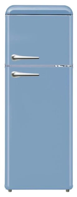 WOLKENSTEIN Retro-Kühl-Gefrierkombination WKG265RT LB, Blau, 250 Liter, 188cm Höhe -Küche Zu Hause 51f9040a 3987 46a3 8d07 e7cb35769812