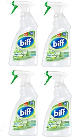 Biff Pro Nature Badreiniger Bad Reiniger Badezimmer Sprühflasche 2x750 Ml -Küche Zu Hause 64f58e8d 1f6e 4532 b500 b33d5afb4988