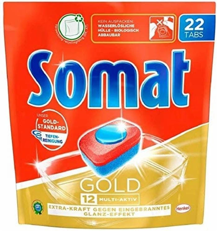 Somat 12 Gold Multiaktiv Spülmaschinentabs 4x22 Tabs Geschirrspültabs Reinigung 8 Somat 12 Gold Multiaktiv Spülmaschinentabs 4x22 Tabs Geschirrspültabs Reinigung - Image 6