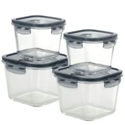 PIE LOCK | Glas Frischhaltedosen Set 10 Tlg | Vorratsdosen | Bento-Box | Aufschnittdose | Brotbox | Brotdose | Wurstdose | Mikrowellendose | Meal Prep -Küche Zu Hause b6dc5f99 ee5f 47de ae84 80245d0ed424