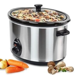 7,5 Liter Edelstahl Slow Cooker Mit Warmhaltefunktion -Küche Zu Hause b6fa6f59 d0ea 4a6d 8739 283fb2b0377a