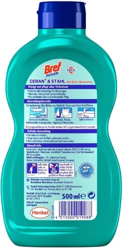 Bref Power Ceran & Stahl 6er Pack Edelstahl Reinigung 6x500 Ml Reinigungsmittel -Küche Zu Hause b925aad2 719c 46bf be3b cb41298aea0e