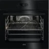 AEG 9000 SteamPro Dampfbackofen / Dampfreinigung / MaxiKlasse™ - Extra Großer Garraum (70 Liter) / Schwarz BSK792280B