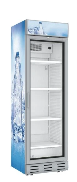 METRO PROFESSIONAL Glastürkühlschrank/ Kühlvitrine GSC5350WS, 59.5 X 62.4 X 200 Cm, 362 L, Lüfterunterstützte Kühlung, 270 W, 4 Rollen, Weiß -Küche Zu Hause d3acd12e 7bc3 43c9 b2d2 4226452c9a64 1