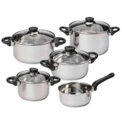 Töpfe Set Mit Glasdeckel, 12 Stück -Küche Zu Hause da3006fb 913c 460f b6e8 a3634b59815b