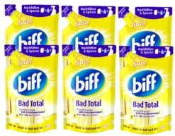 Biff Bad Total Zitrus Badreiniger Bad Reiniger Badezimmer 12x250 Ml Nachfüllpack -Küche Zu Hause f54fec91 0255 4d68 bcb7 be18c9fbd2fb